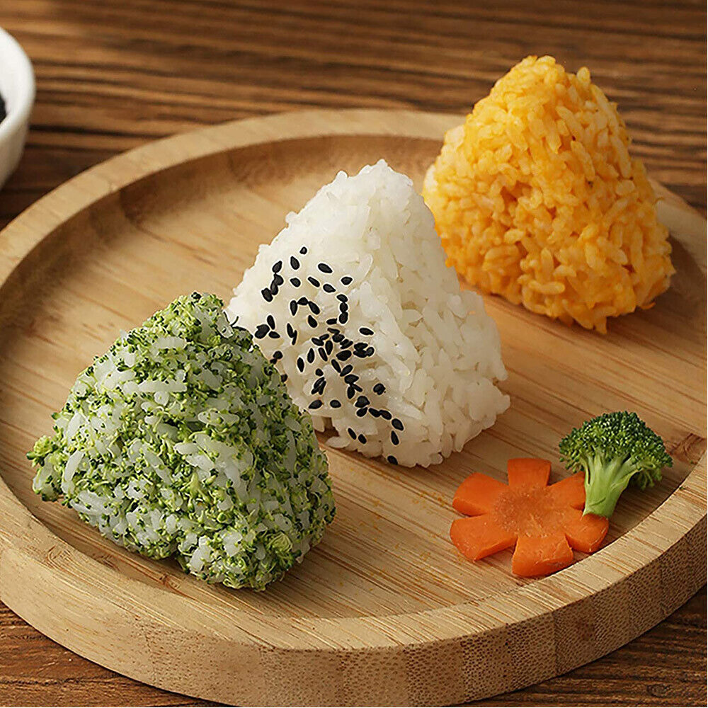 6 Holes Sushi Mold Onigiri Rice Ball Bento Press Maker Mold Kitchen Accessories