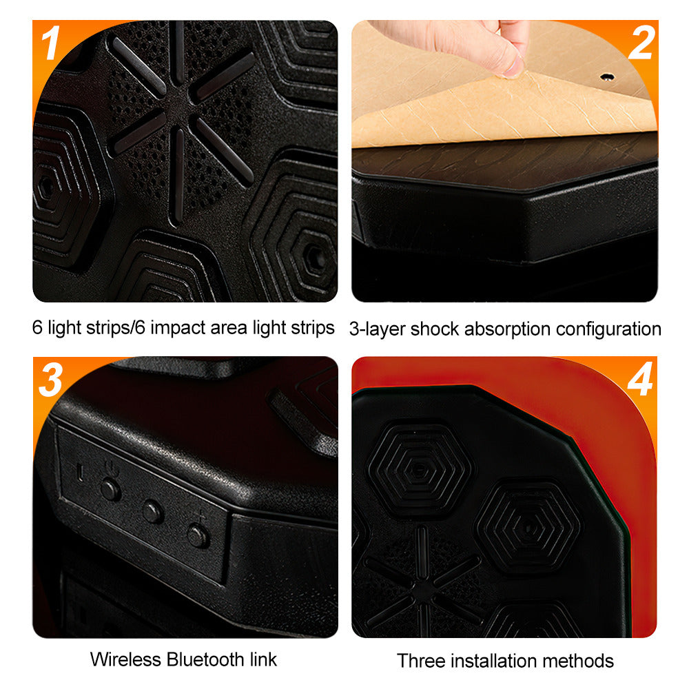 Boxing Training Music Electronic Boxing Wall Target Smart Wall Mounted Combat