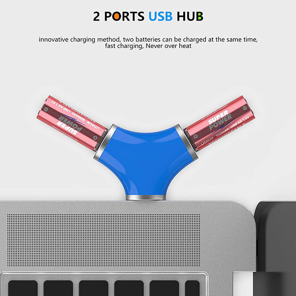 High Quality USB Rechargeable Lithium Battery AA & AAA 2 & 4 Pack