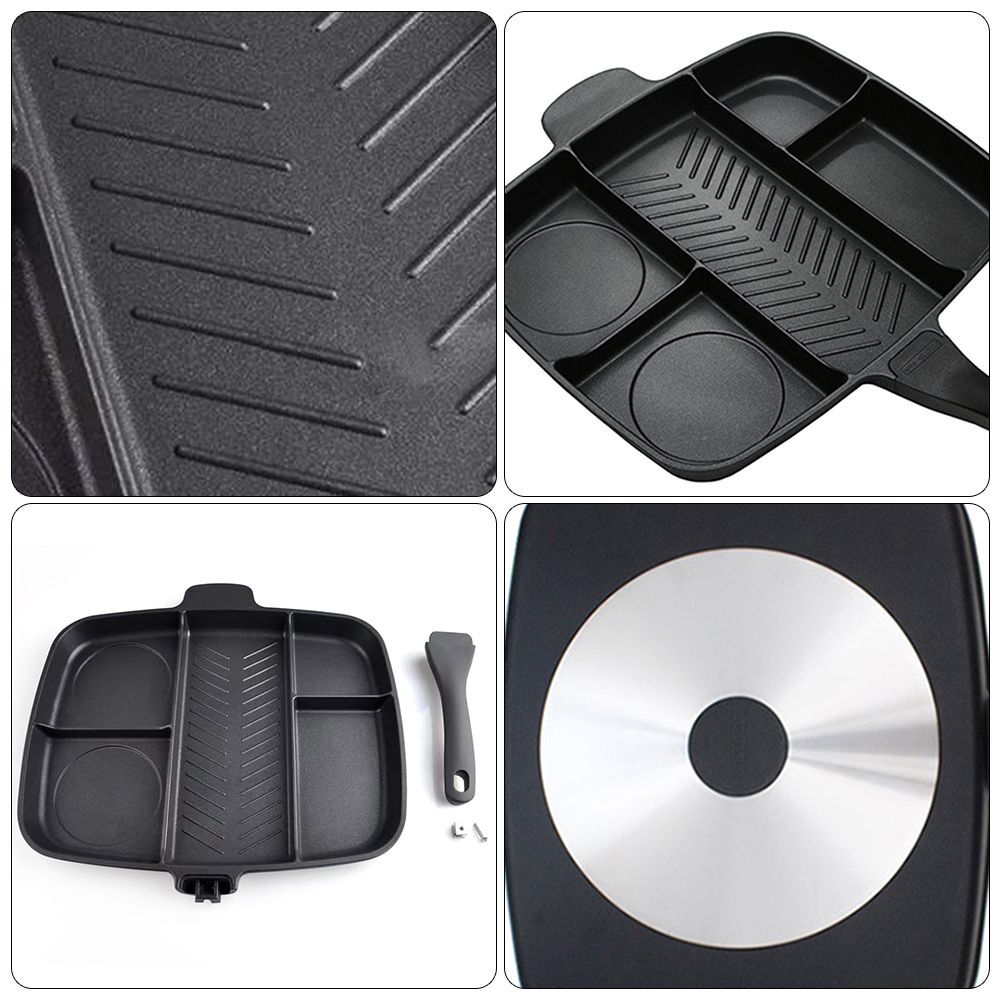 5 In 1 Breakfast Tools Household Non Stick Pots Steak Skille Frypan Frying Pan