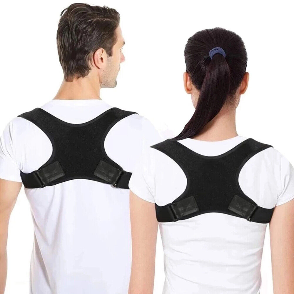 Adjustable Posture Corrector Back Shoulder Belt Support Body Brace Back Unisex