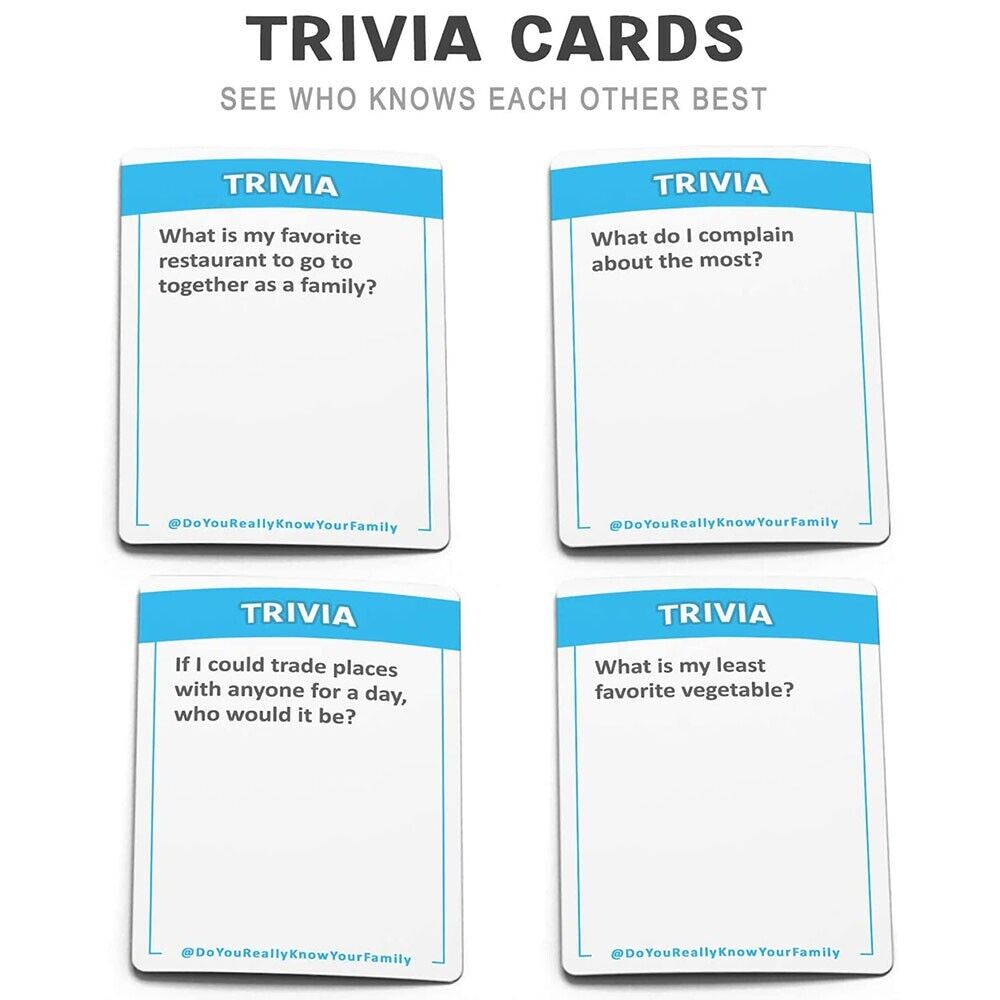Fun Family Game Conversation Starters Challenge