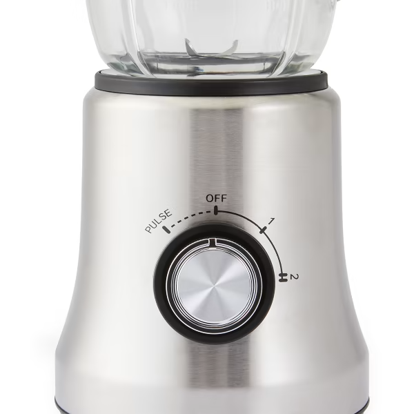 1.5 L Stainless Steel Blender with Glass Detachable Jug Ice Crusher Juicer