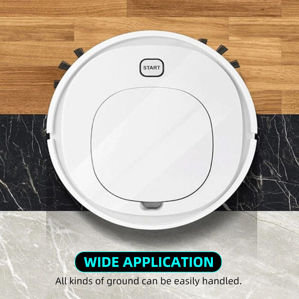Wireless Smart Robots Automatic Vacuum Cleaner Home Cleaning USB Wet Dry Mop Rechargeable