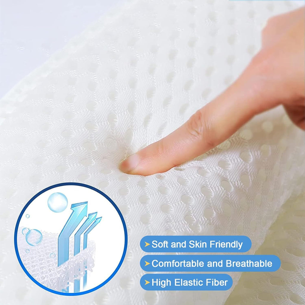 Mesh Bath Pillow Home 4D Back Neck Support Bathtub Spa Hot Tub Suction Cups New