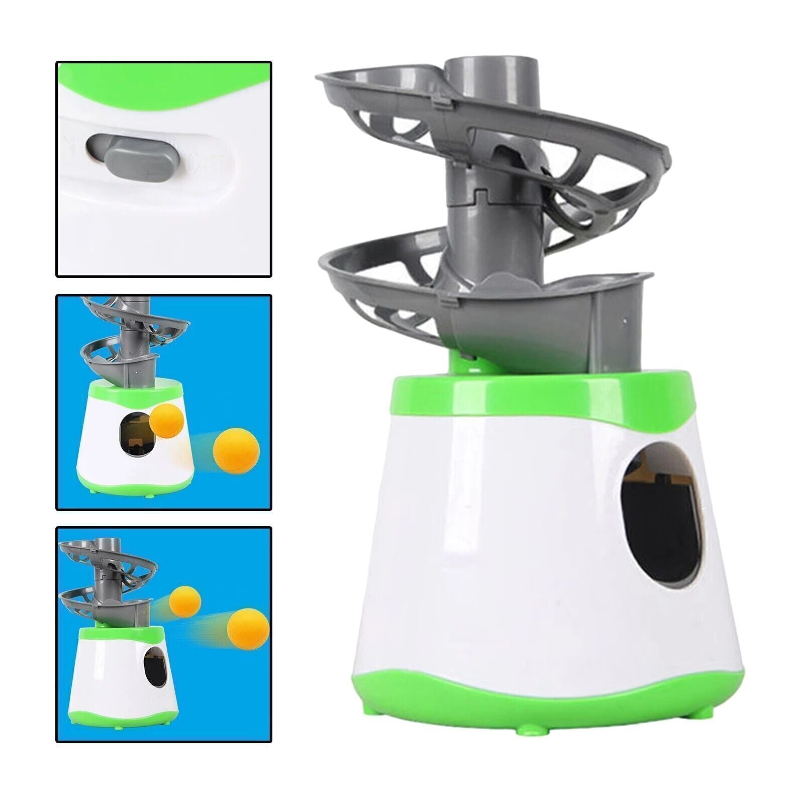 Automatic Table Tennis Ball Launcher Ping Pong Balls Trainer Exercise Machine AU