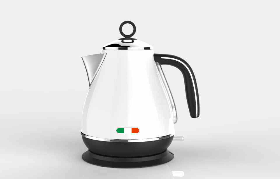 Vintage Premium Italian Design Electric Kettle 1.7L Stainless Steel Auto off 2200W Not Delonghi 4 Color