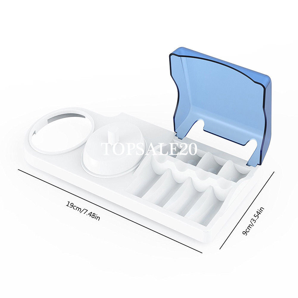 2 in 1 Electric Tooth Brush Holder Base Stand Toothbrush Head Holder