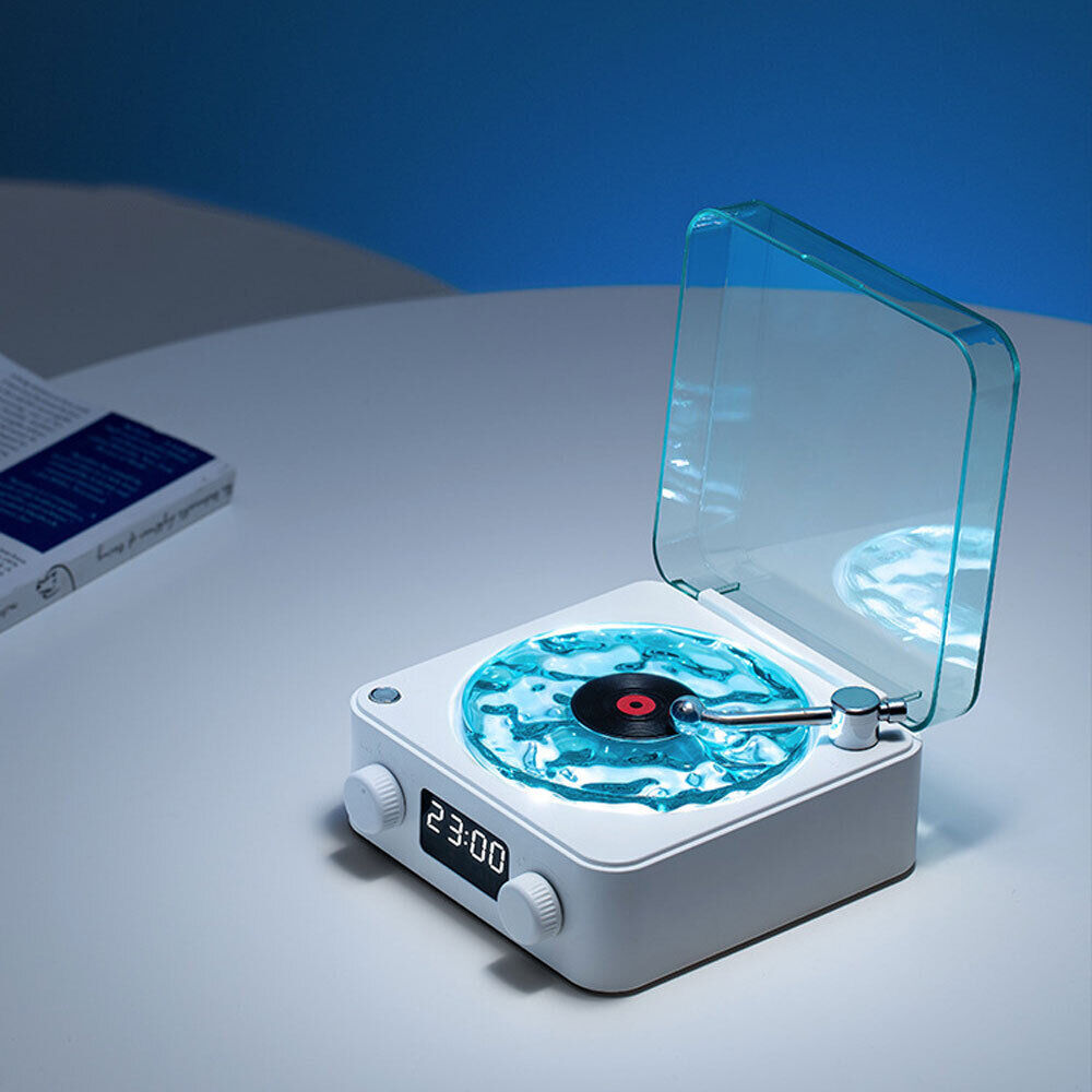 The Wavbk Vinyl Player, 2024 New Bluetooth Vinyl Record Player Waves, Four-Modes