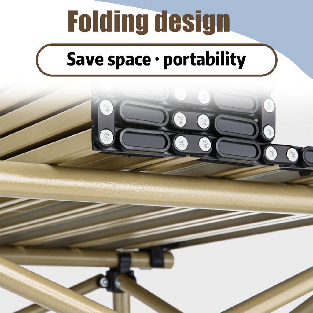 Folding Camping Table Roll up Aluminum Portable Outdoor Picnic BBQ Desk