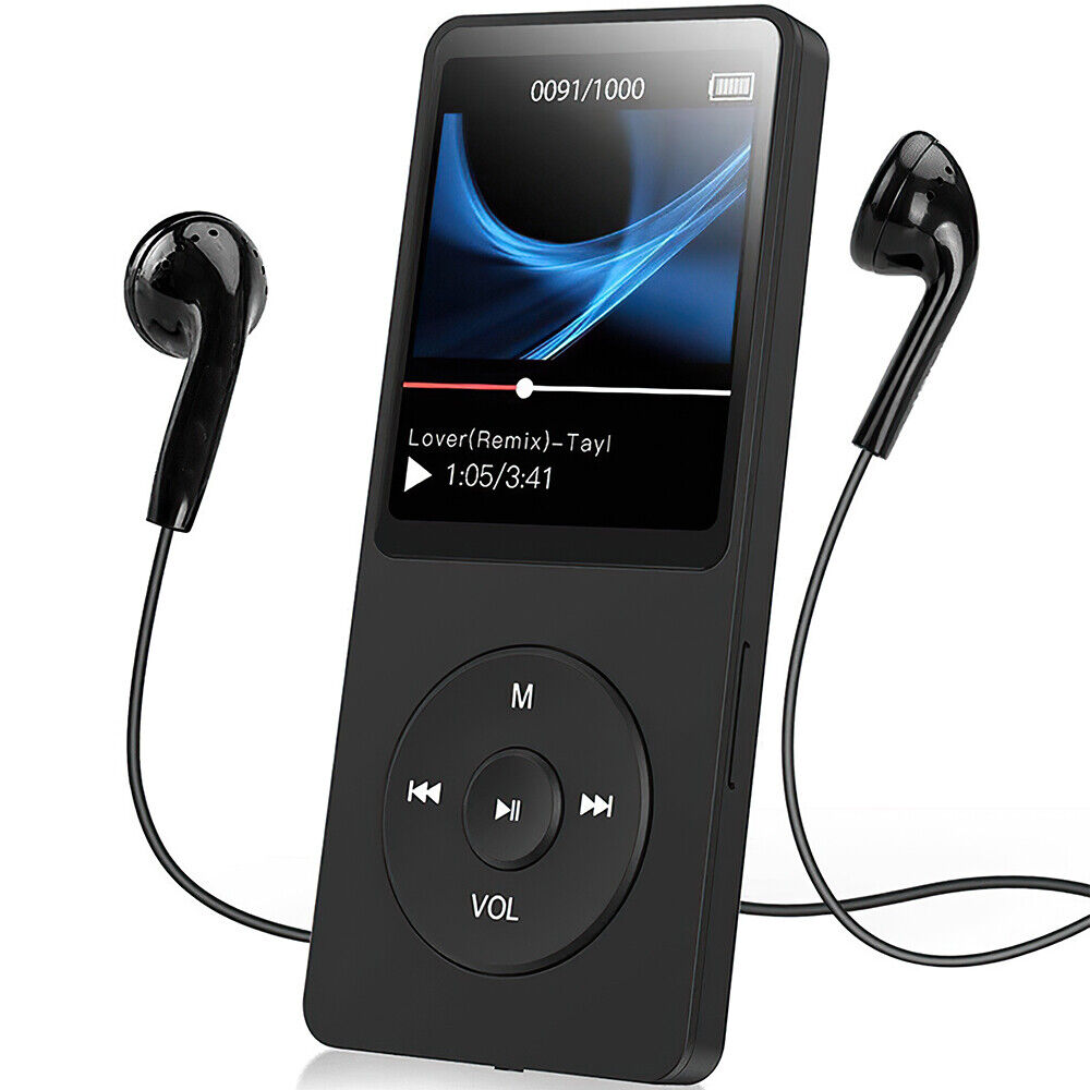 Support 128GB Bluetooth MP4/MP3 Lossless Music Player FM Radio Recorder Portable