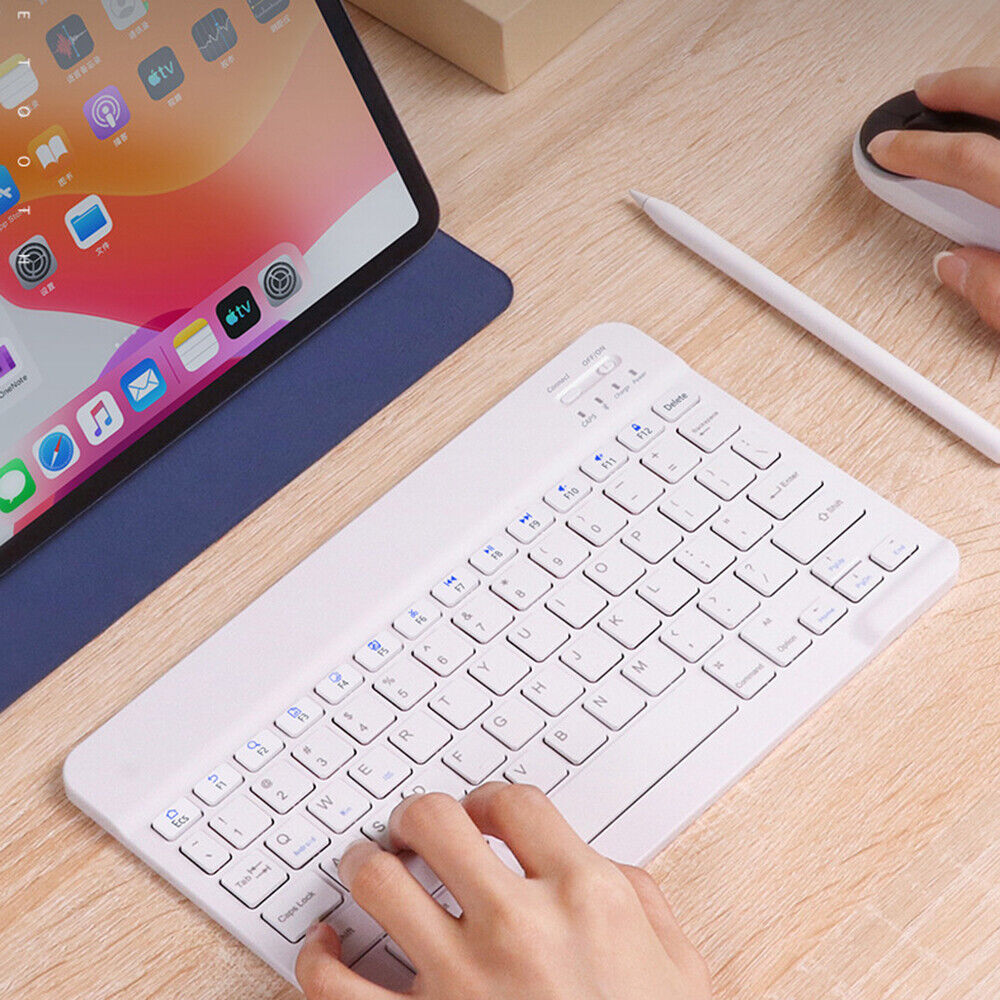 Wireless Bluetooth Keyboard Mouse for Ipad Tablet Laptop Smart Phone Replacement