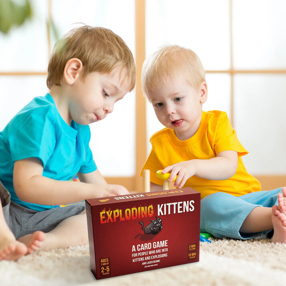 Exploding-Kittens Original Edition Card Games Party Game for Adults Teens Kids