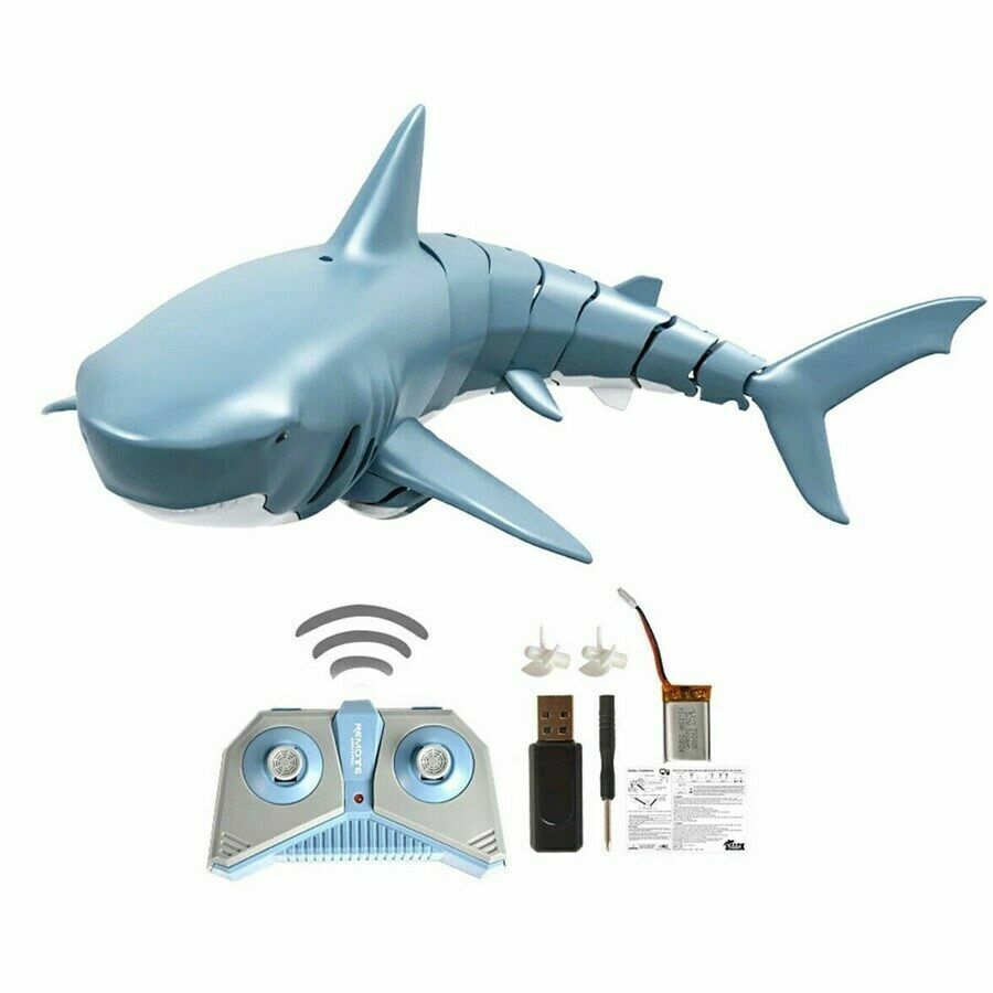 Whale Child Adult Prank Shark Electric Rc Remote Control Water Pool Lake Kid Toy