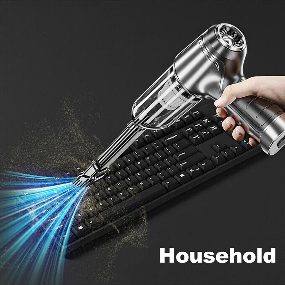 95000PA Wireless Car Vacuum Cleaner Handheld Vaccum Mini Power Suction Dust Blow