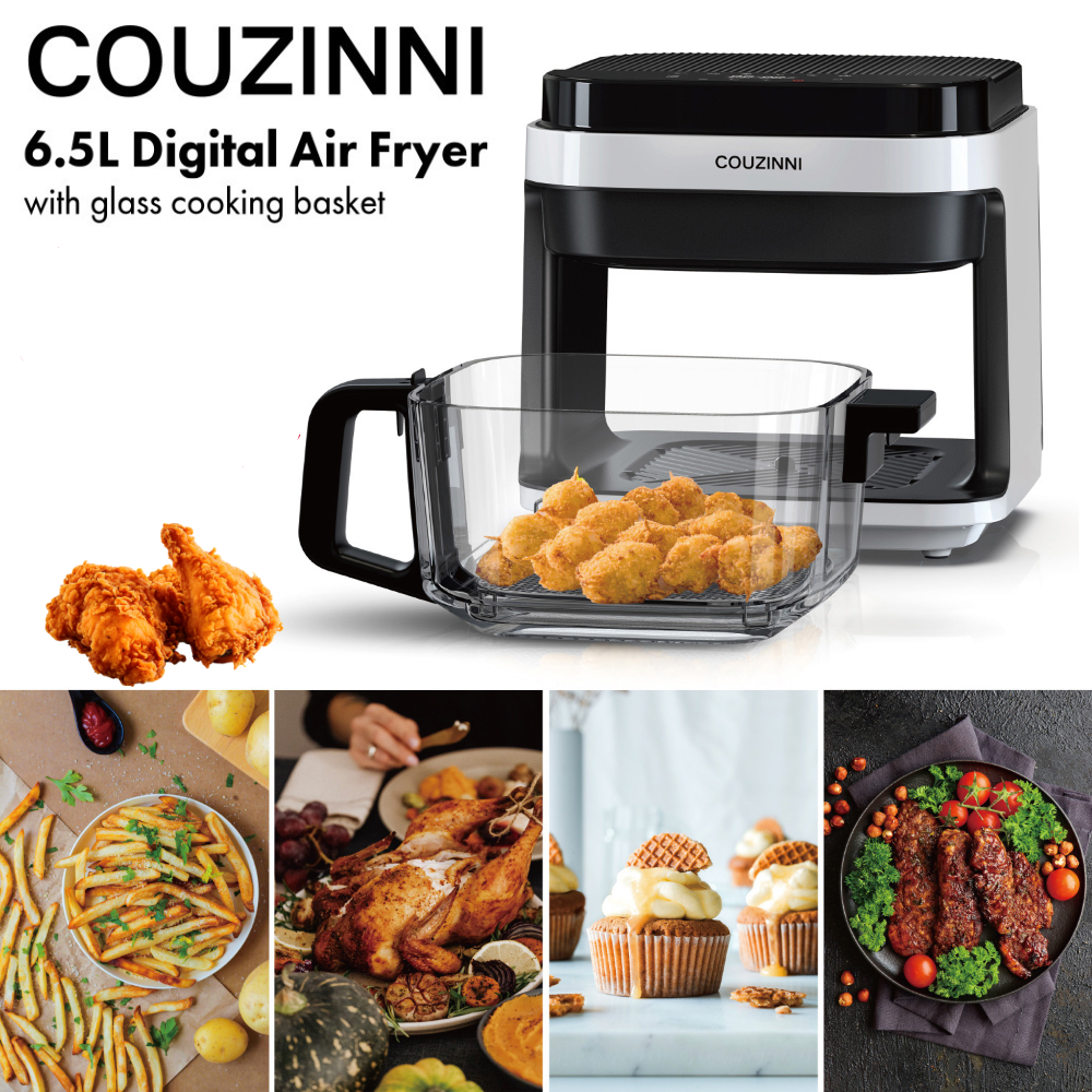 Air Fryer 6.5L Capacity Oil Free Healthy Energy&Time Saver Nonstick Pot