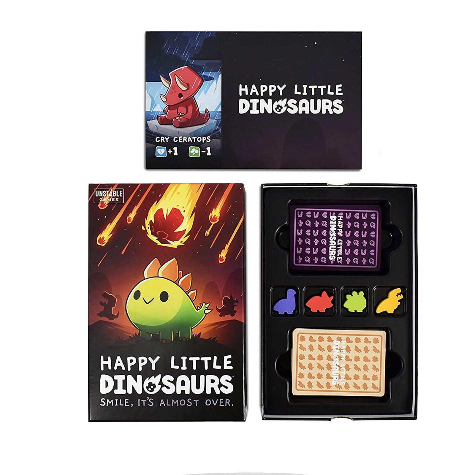 Happy Little Dinosaurs Base Card Game Board Game Friendly Family Party Game