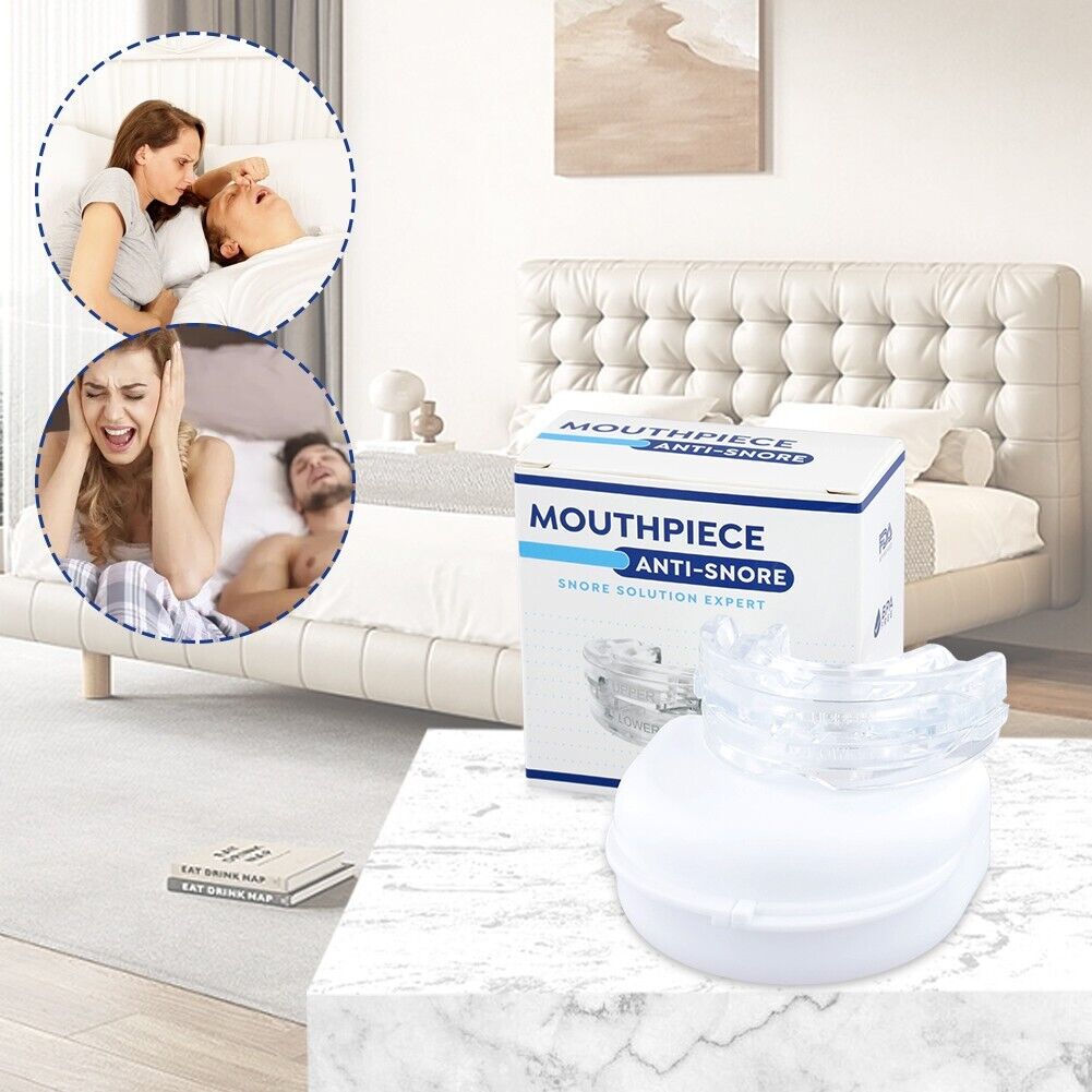 Anti Snore Mouthpiece Mouth Guard Stop Snoring Grinding Sleep Aid Mouthguard