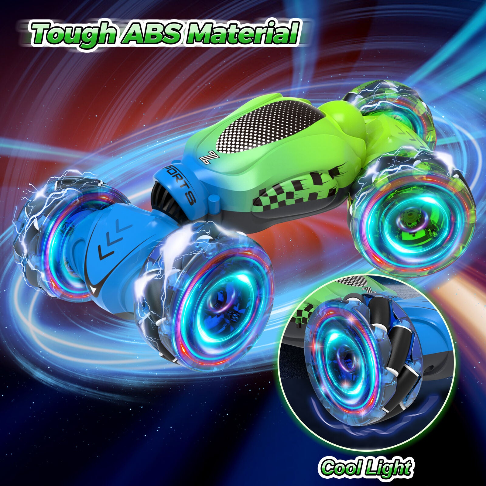 RC Stunt Car 4WD Hand Gesture 360° Sensing Off-Road Remote Control Twist Car Toy