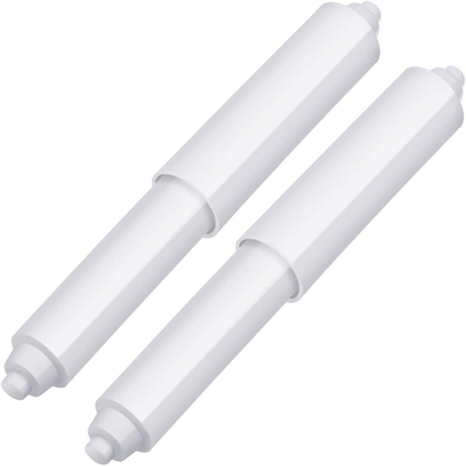 1/2/4x Toilet Roll Holder Bathroom Washroom Fitting Spindle Spring Loaded