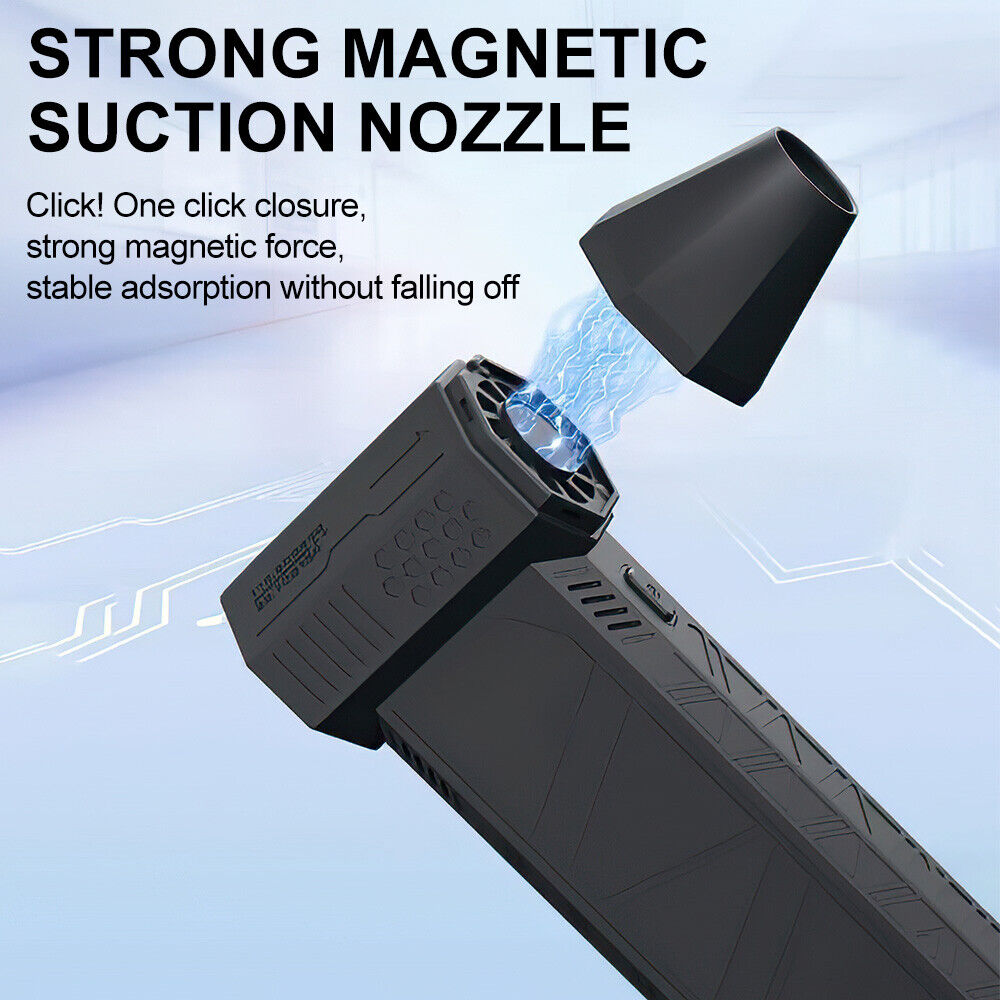 X3 Violent Blower Mini Turbo Jet Fan Handheld Brushless Motor 130,000 RPM 52M/S