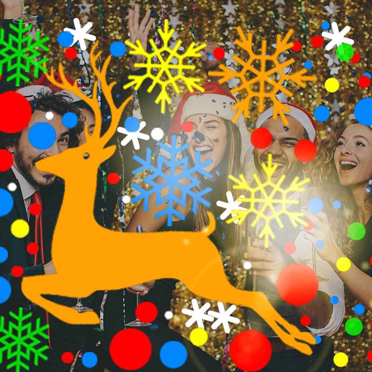 Christmas Projector Lights Outdoor Indoor Xmas Party Snowflake LED Laser Lamp AU