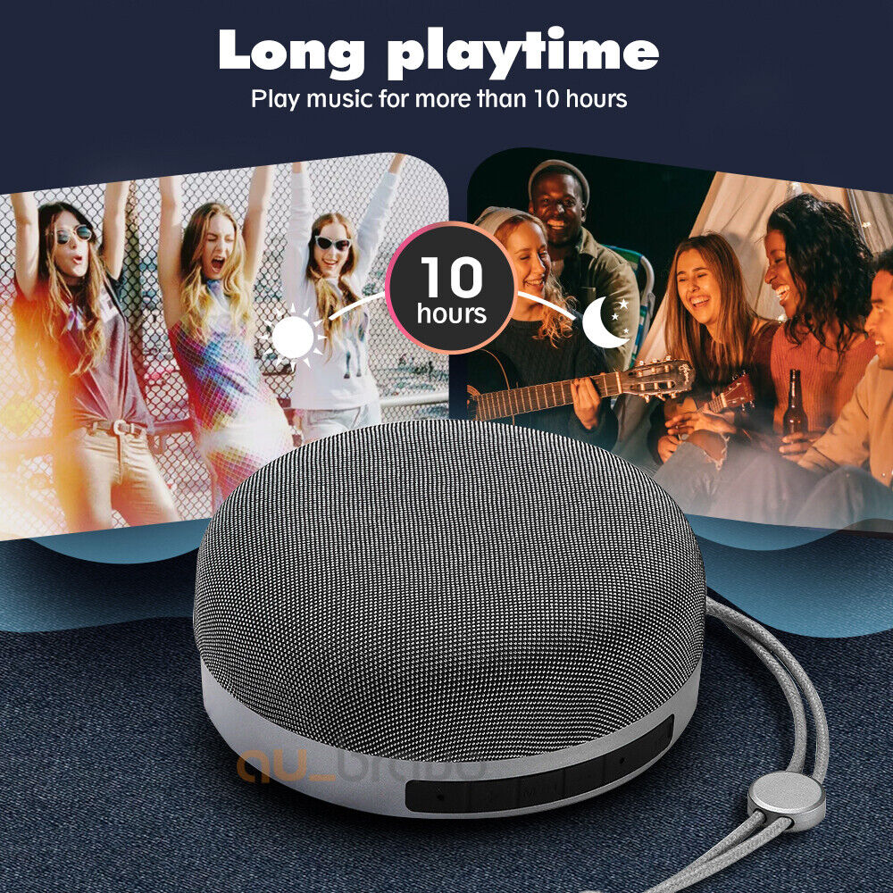 WATERPROOF WIRELESS BLUETOOTH SPEAKERS HANDSFREE MIC BATHROOM SHOWER SPEAKER