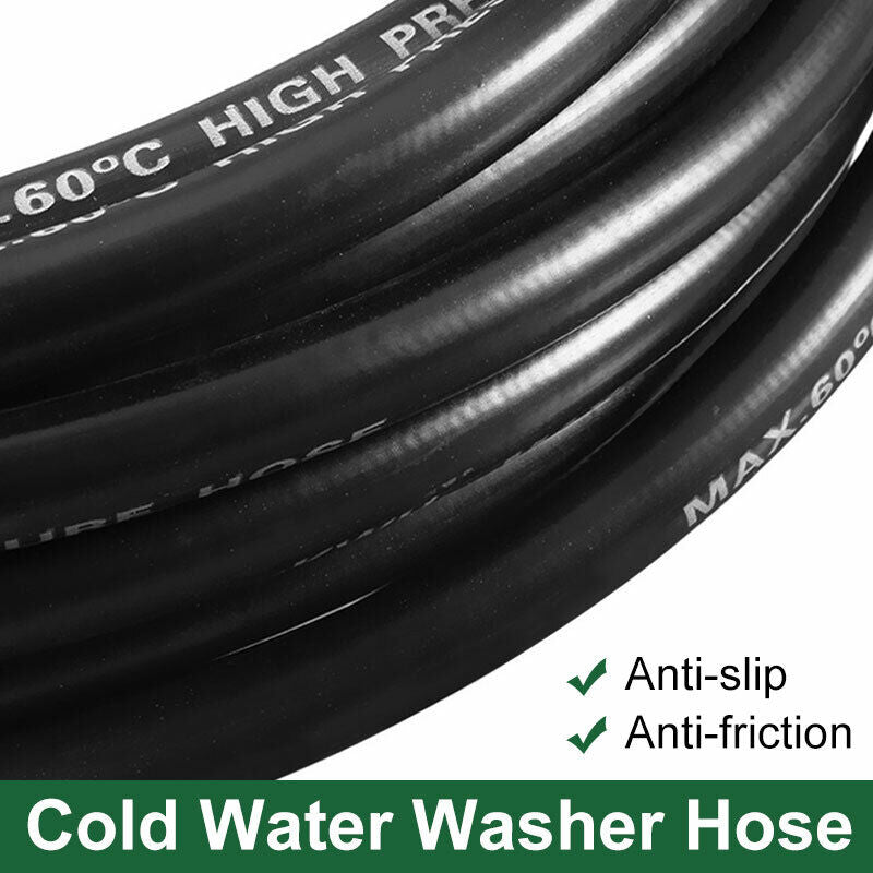 20M High Pressure Washer Hose 14mm Connect Water Cleaner Replacement Pipe M22