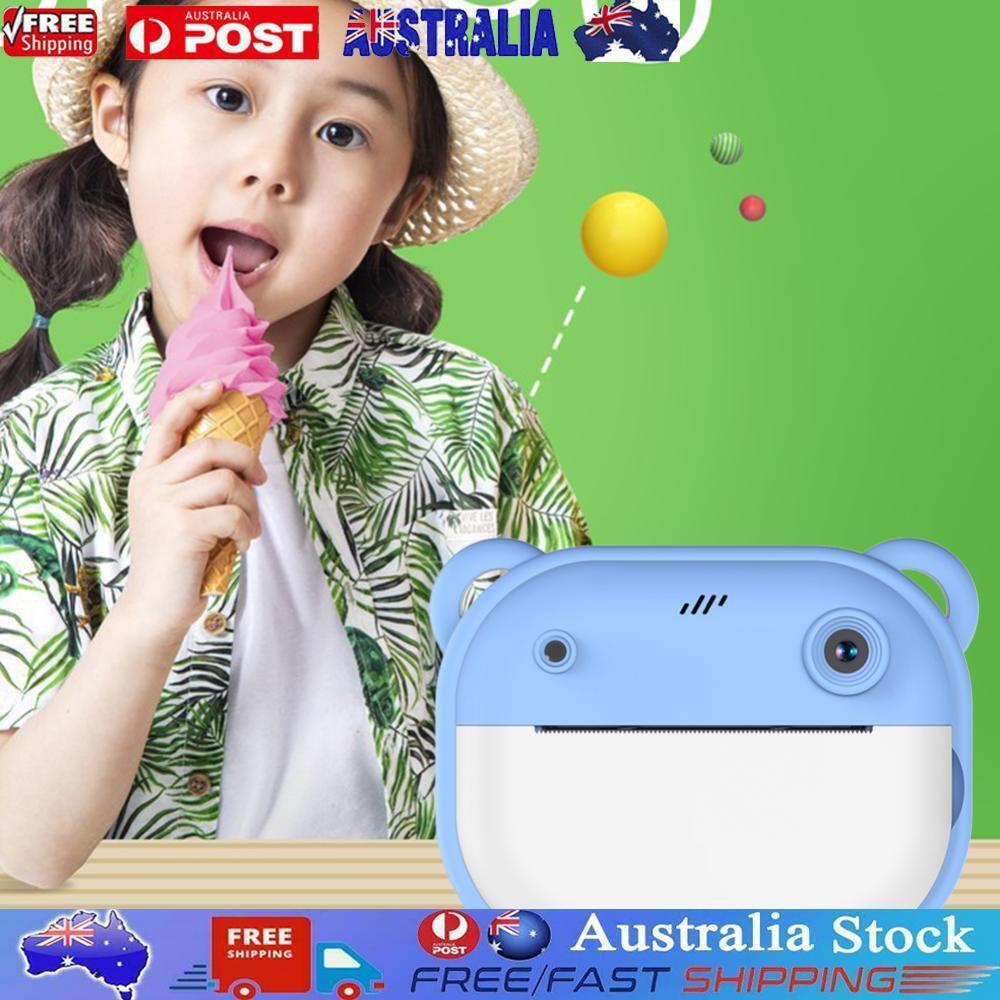 Kids Mini Instant Print  24MP HD 1080P Camera  Video Photo Printing Camera Durable