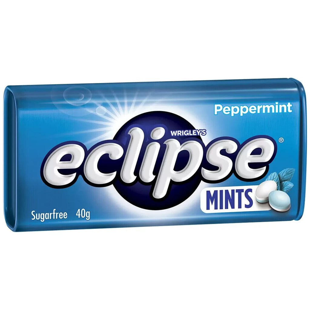 Wrigley's Eclipse Sugar-free Peppermint Mints Fresh Breath Mint 12 x 40g
