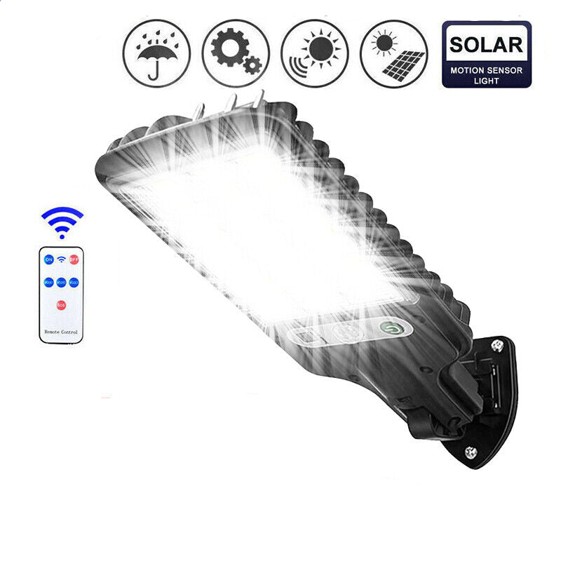 9000W Solar Security Lights Outdoor LED PIR Motion Sensor Flood Garden Light AU