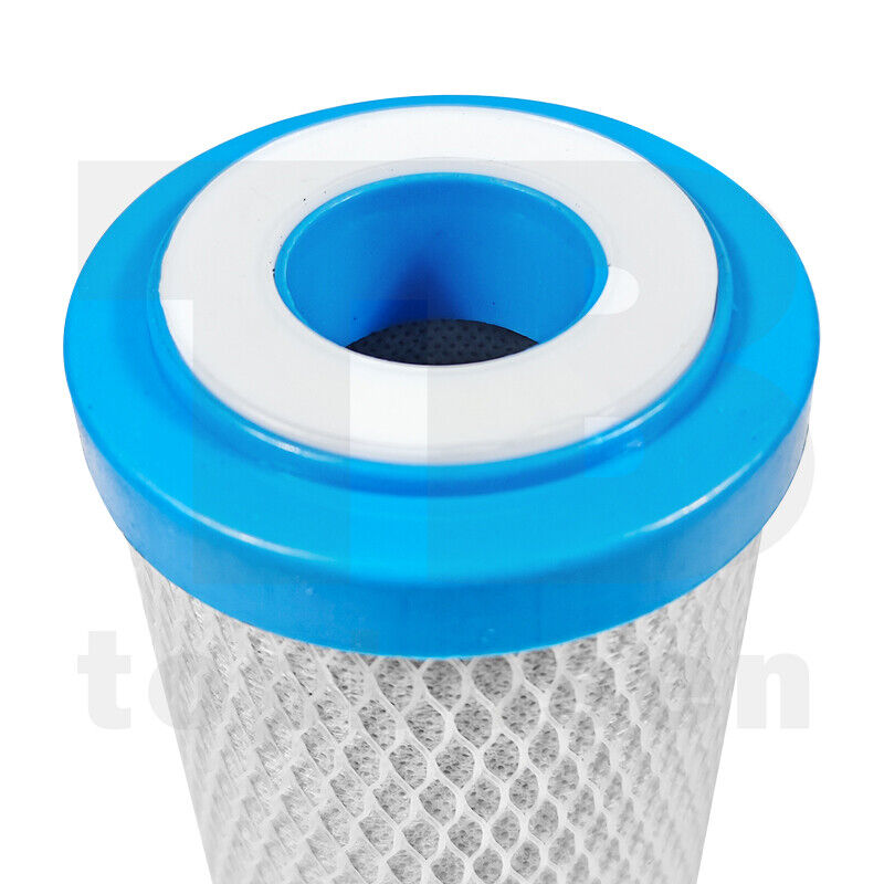 2 Set 0.5 Micron Sediment Coconut Carbon Replacement Water Filter Cartridges
