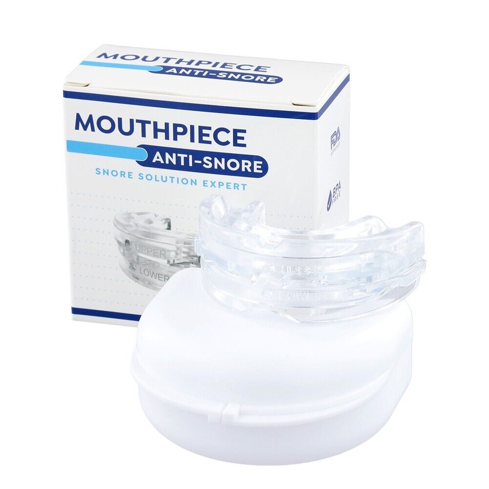 Anti Snore Mouthpiece Mouth Guard Stop Snoring Grinding Sleep Aid Mouthguard