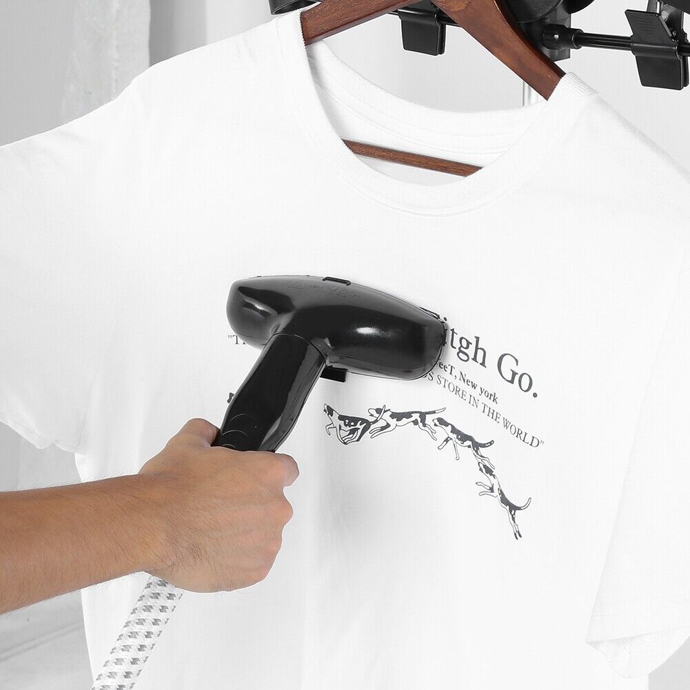 Garment Clothes Standing Fabric Steamer Rack Upright Portable Heat Resistant