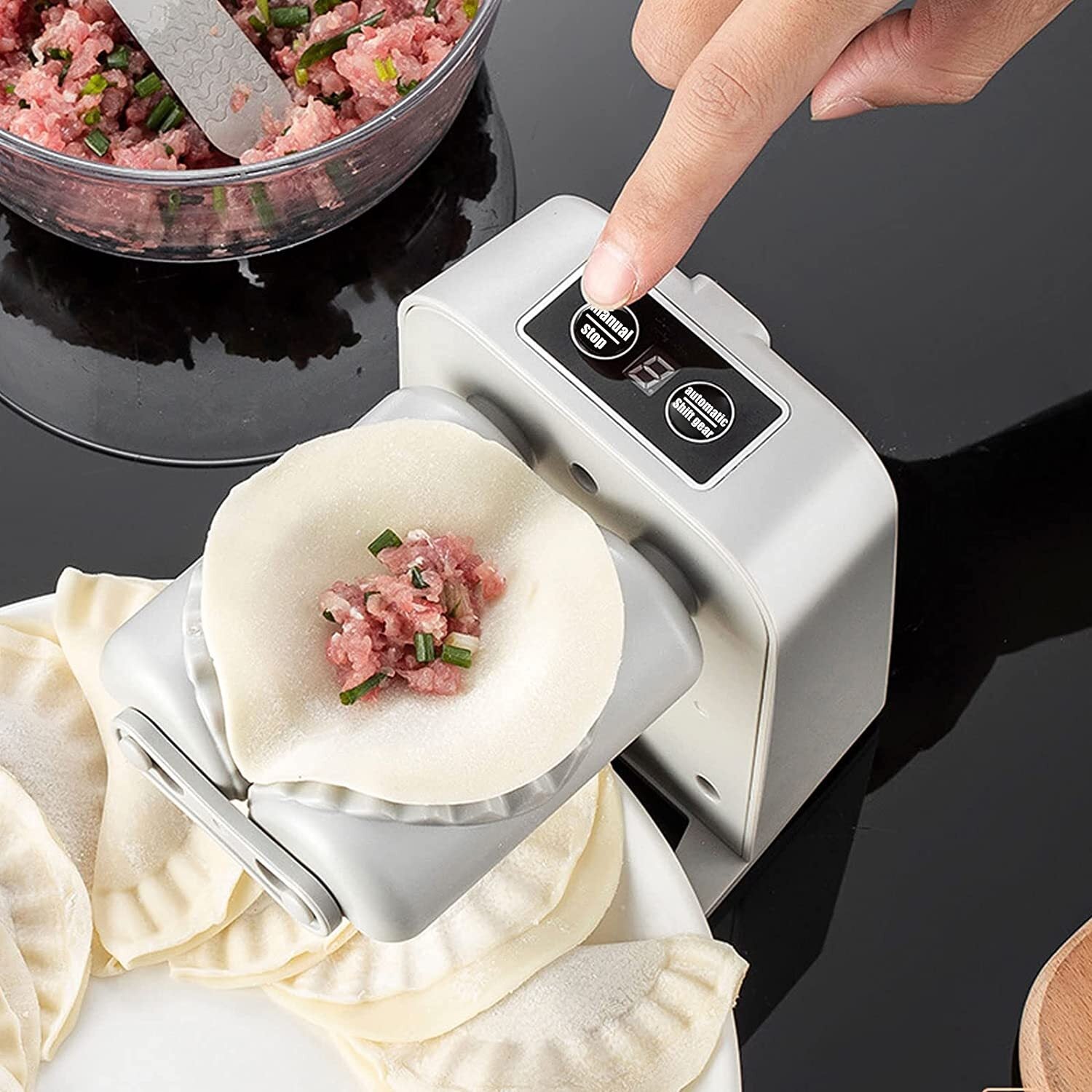 Automatic Electric Dumpling Maker Machine Household Pressing Maker Mould Mold