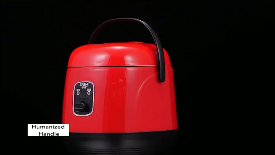 Electric Aluminum 1.2L Mini Rice Cooker W Steamer Hot Pot 4 Household 1-2 People 