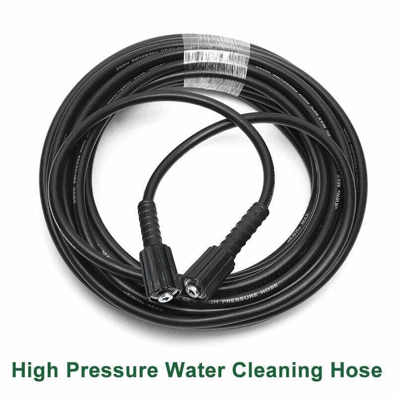 20M High Pressure Washer Hose 14mm Connect Water Cleaner Replacement Pipe M22