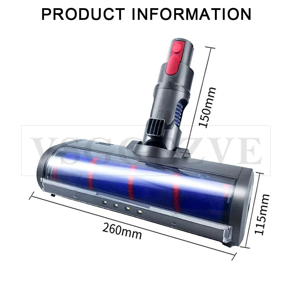 Replacement Head for Dyson V7 V8 V10 V11 Vacuum Motorhead Cleaner Soft Roller