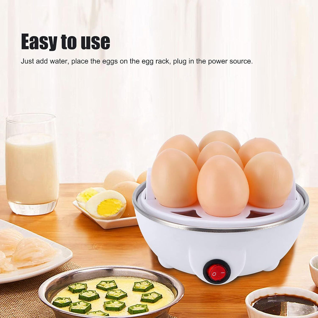 Electric Egg Cooker for Hard Boiled Egg Cooker 7 Eggs Egg Boiler Egg Steamer