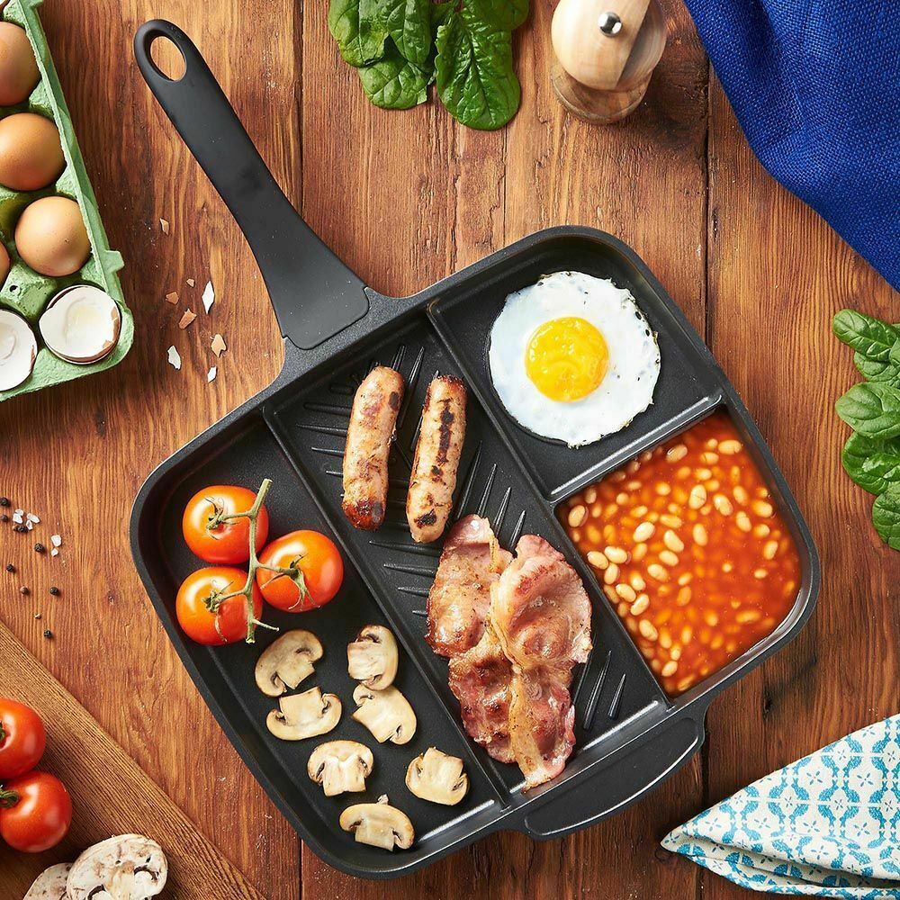 5 In 1 Breakfast Tools Household Non Stick Pots Steak Skille Frypan Frying Pan
