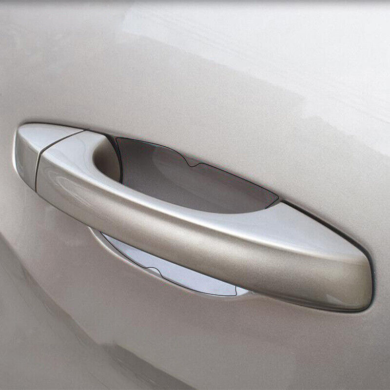 4PCS Car Door Invisible Handle Protective Films Scratches Protector Accessories