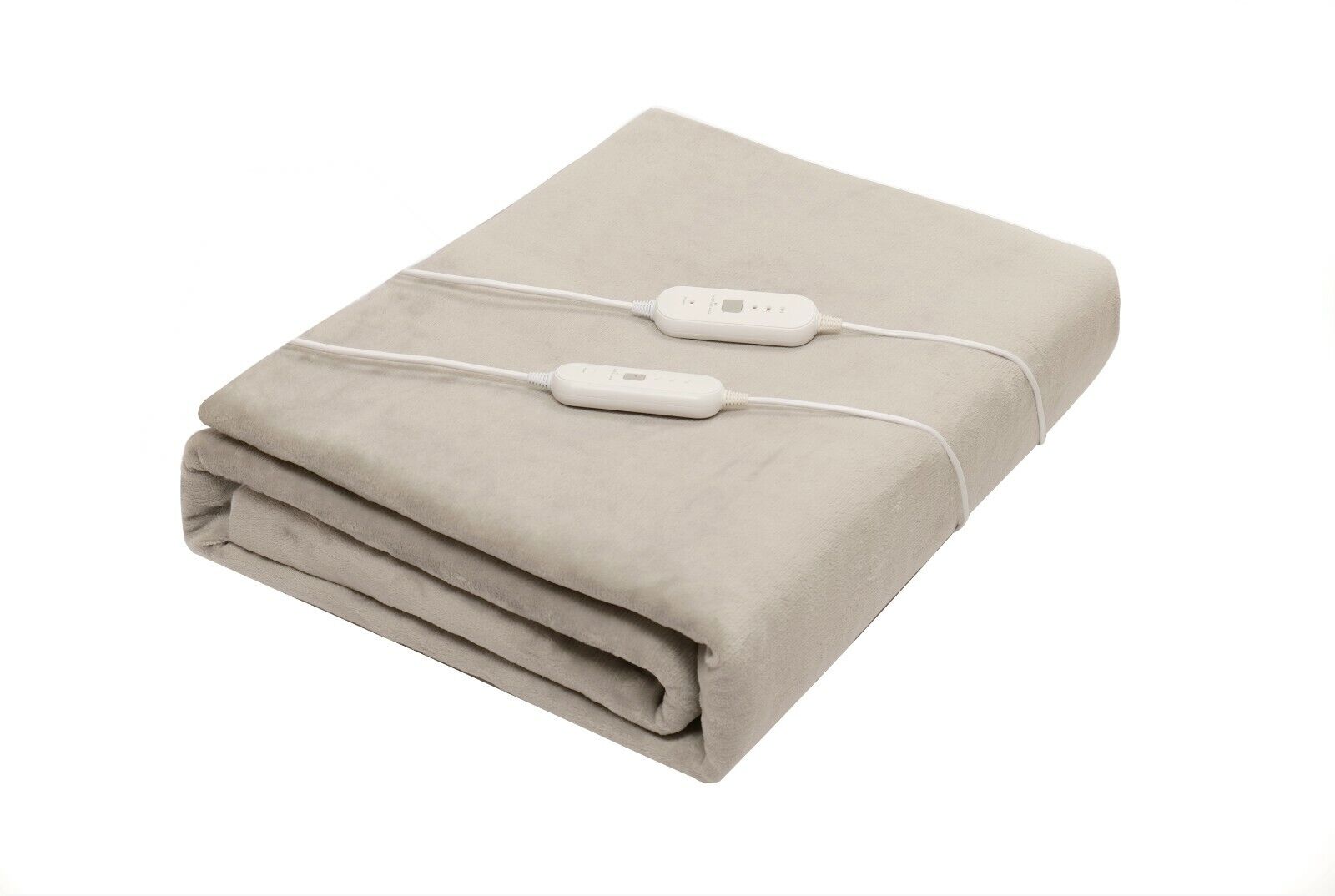 Electric Blanket Winter Warm Soft Velvet Heated With under Pads Fully Fitted S/D/Q/K