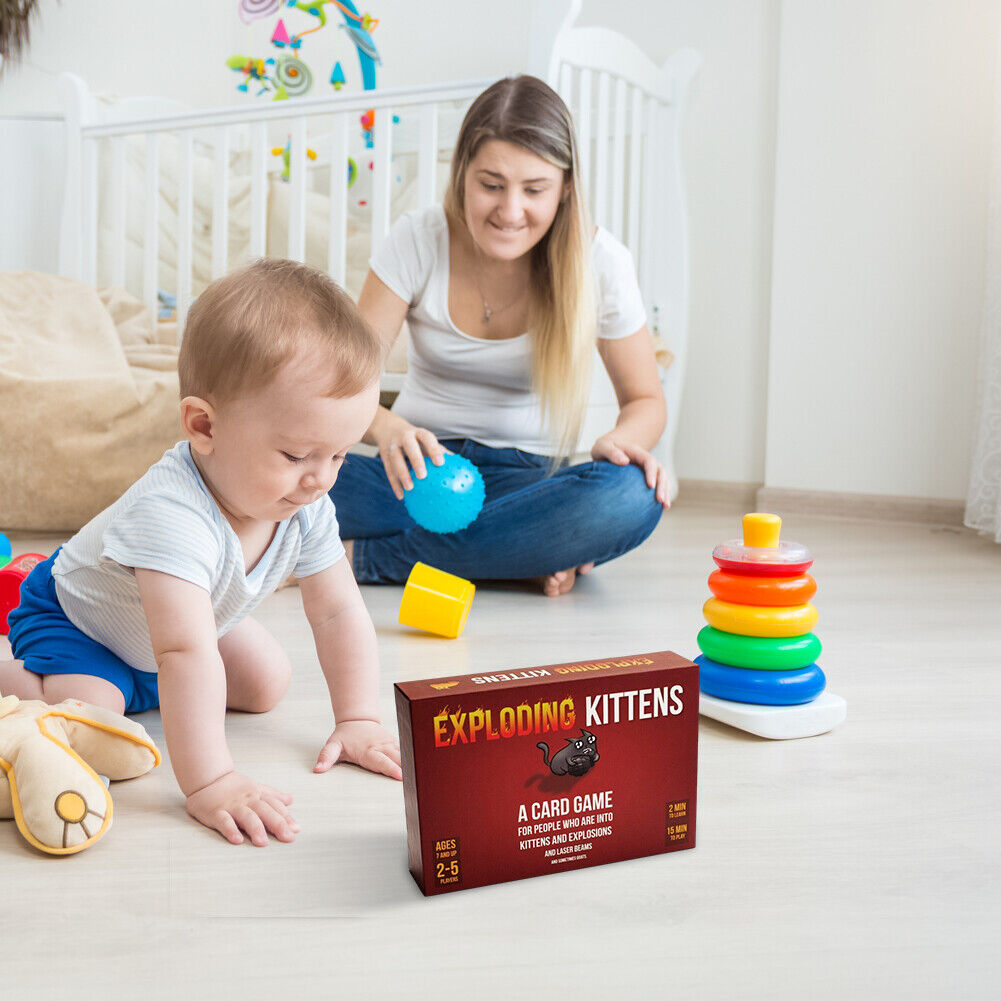 Exploding-Kittens Original Edition Card Games Party Game for Adults Teens Kids