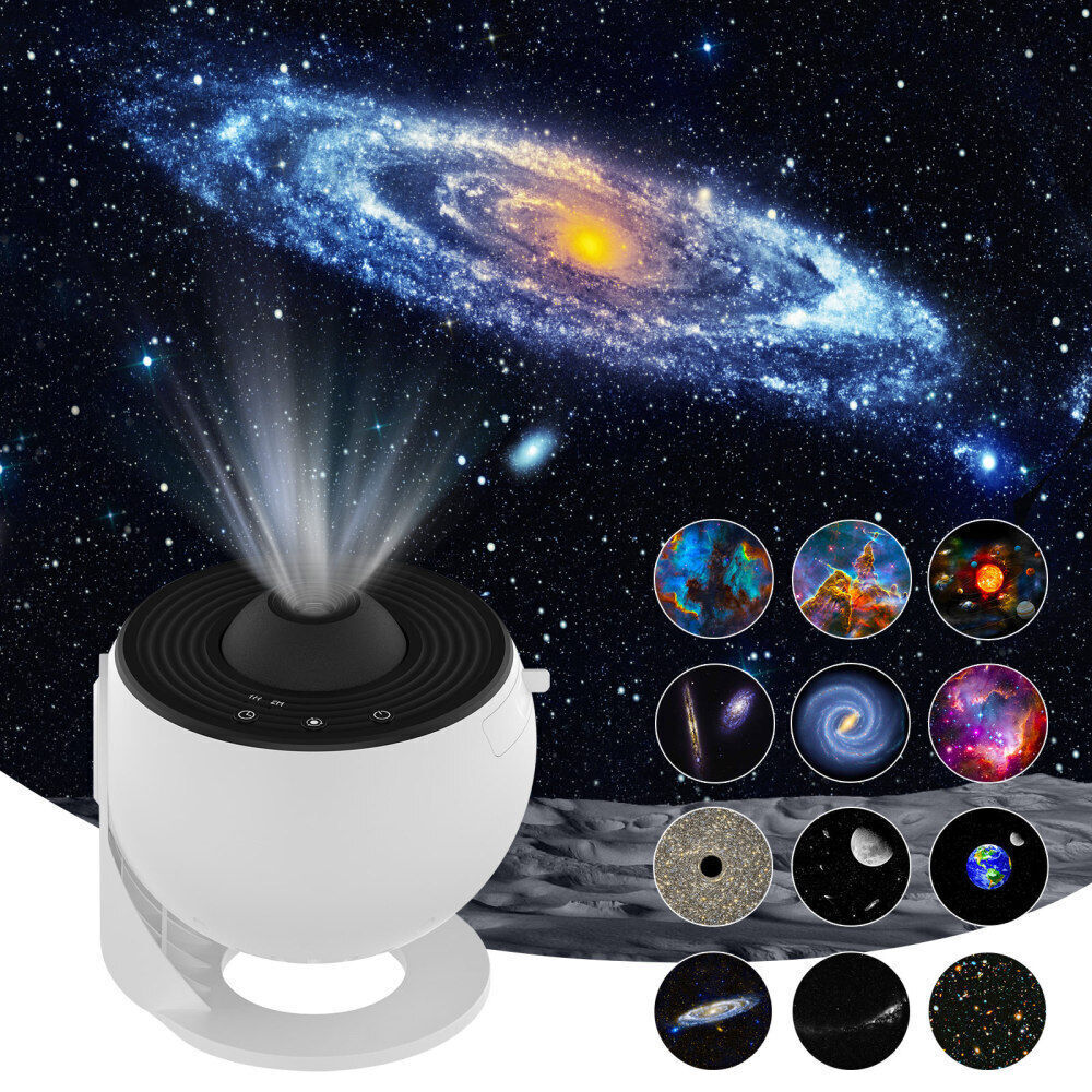 13in1 Planetarium Galaxy Star Projector Rotating Nebula Night Light Christmas