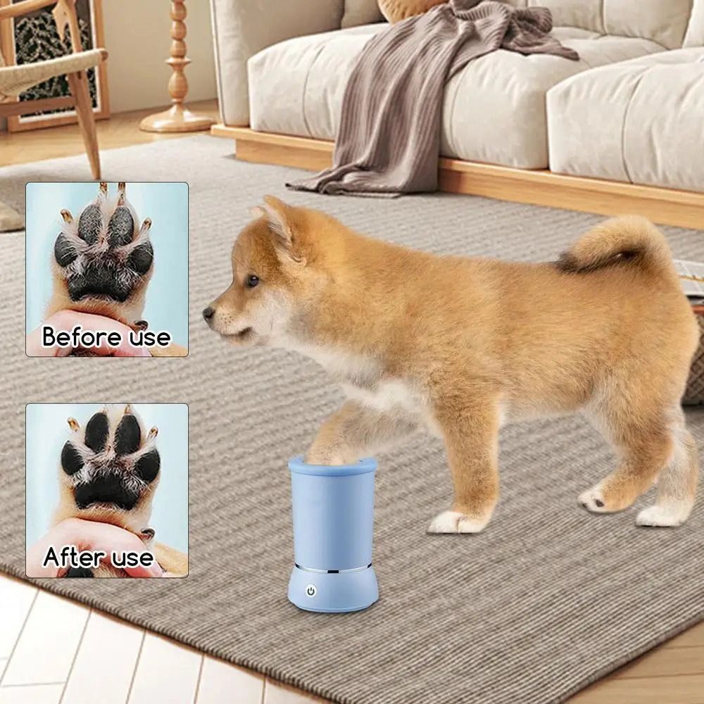 Pet Feet Washer USB Charging Electrical Pet Paw Cleaner Automatic Washear