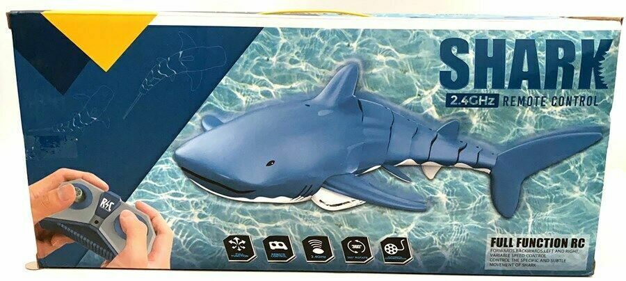 Whale Child Adult Prank Shark Electric Rc Remote Control Water Pool Lake Kid Toy