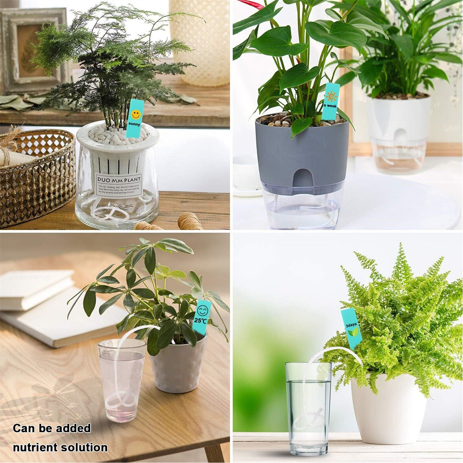 15-60M Self Watering Wick Cord Cotton Rope String Indoor Potted Plant Flower 6Mm