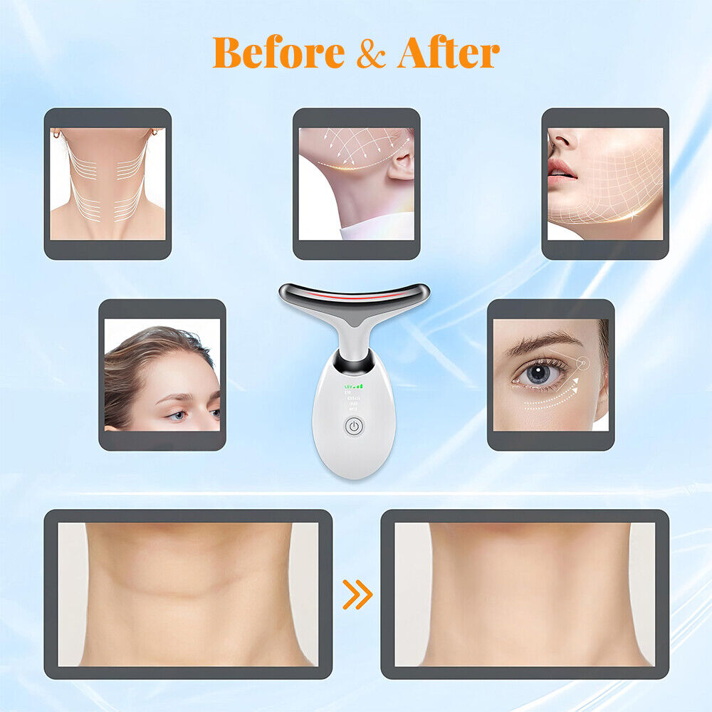 Neck Face Lifting and Tightening Massager Firming Wrinkle Removal Beauty Device