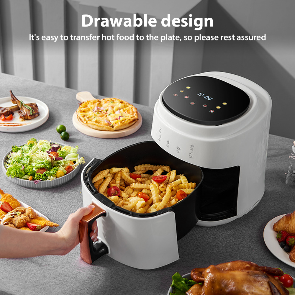 8.8L Air Fryer 1400W LCD Fryers Oven Airfryer Healthy Cooker Oil Free Kitchen