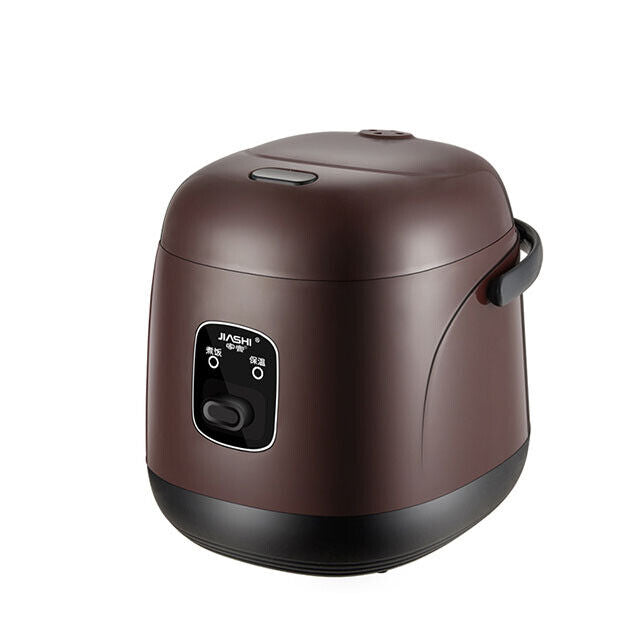 Electric Aluminum 1.2L Mini Rice Cooker W Steamer Hot Pot 4 Household 1-2 People 